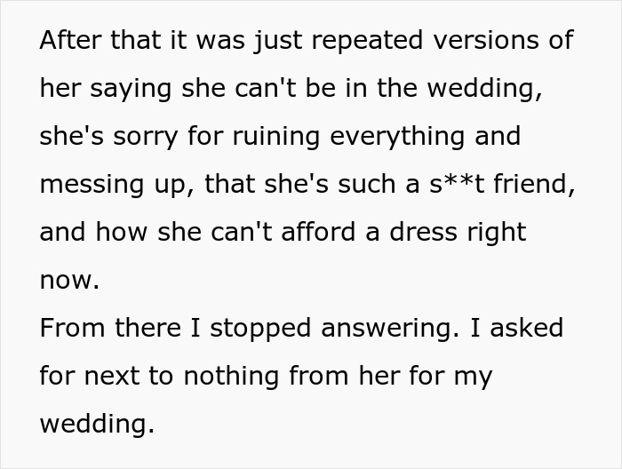 Woman Misleads Friend Over Buying Proper Dress For Her Wedding, Gets Kicked Out From Bridesmaids