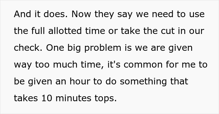 Worker Refuses To Accept Lower Pay For Finishing Work Faster, Tests Corporate Policy