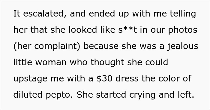 Woman Lashes Out At SIL Who Complained About How She Looked In Photos After Ignoring Wedding Theme