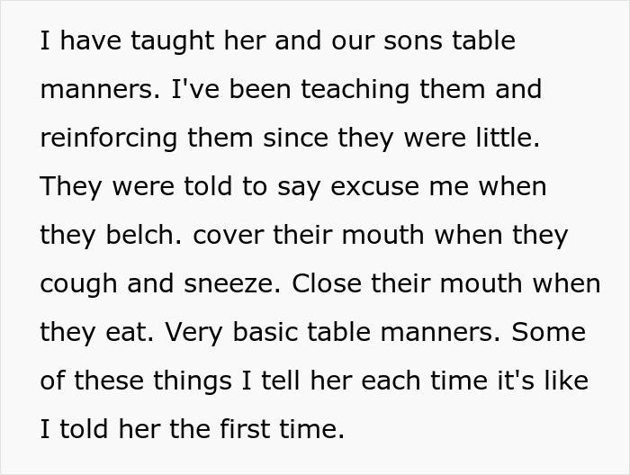 &ldquo;Am I A [Jerk] For Sending My Daughter To Her Room Because She Farted At Our Family Dinner?&rdquo;
