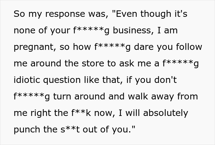 "Do You Have A Stomach Tumor, Or Are You Just Fat?": Karen Attacks Pregnant Woman In Store "Do You Have A Stomach Tumor, Or Are You Just Fat?": Karen Attacks Pregnant Woman In Store