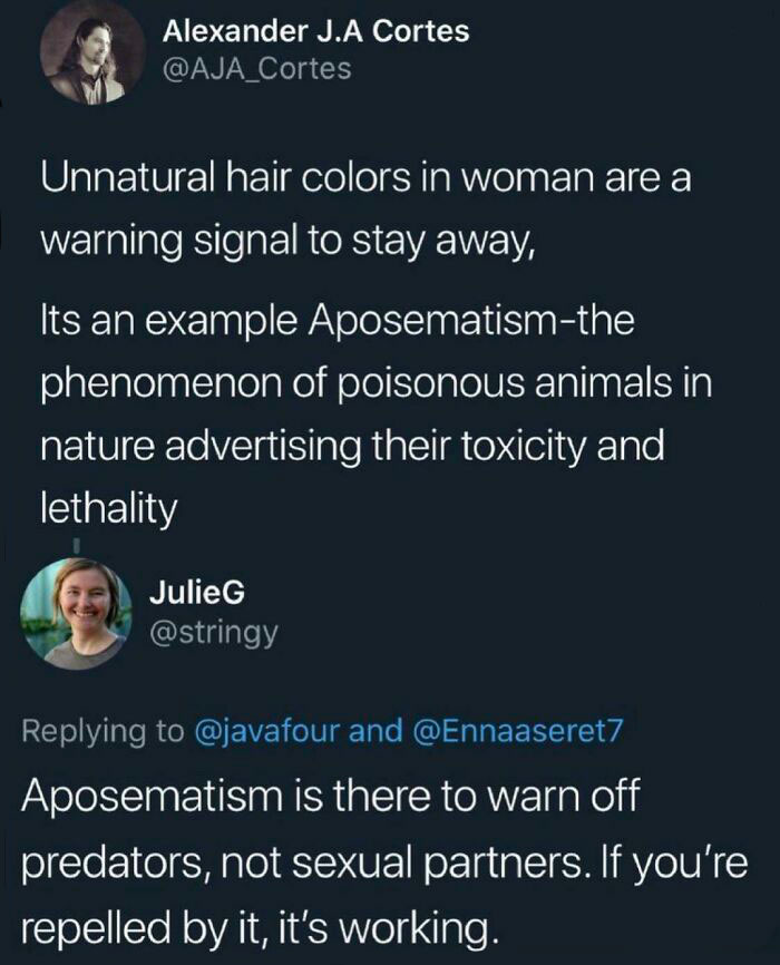 Just Another Reason To Keep My Purple Hair