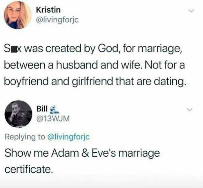 They Must Have Had A Religious Exemption