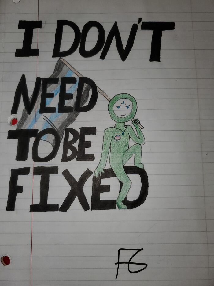 I Drew This And I'm Really Proud Of It :d