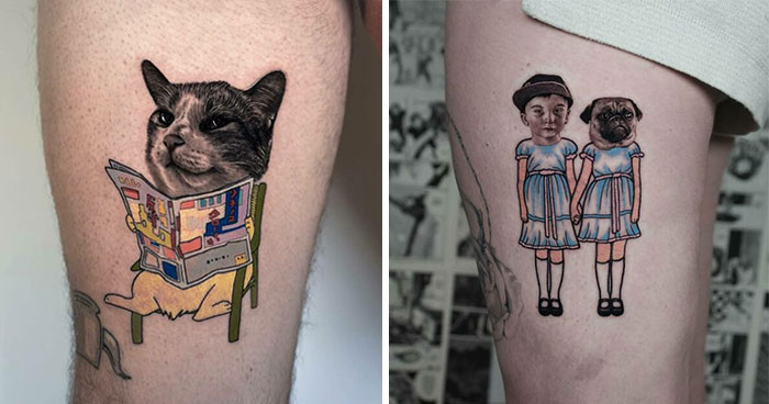 37 Stunning Tattoos That Merge Two Artistic Styles Seamlessly, By Mat Rule (New Pics)