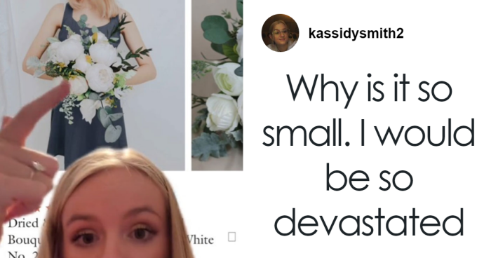“It’s The Ugliest Thing I’ve Ever Seen”: Bride Left Devastated After Being “Scammed” Over Bouquet