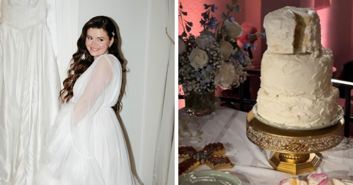 “Nothing Weird About It”: Bride Makes Her Own Wedding Cake The Morning Of The Ceremony