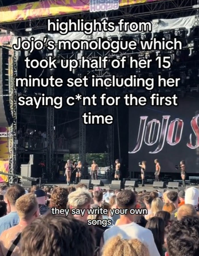 JoJo Siwa&rsquo;s &ldquo;CringeFest&rdquo; Continues As Crowd Balks At Expletive-Filled Monologue At UK Show
