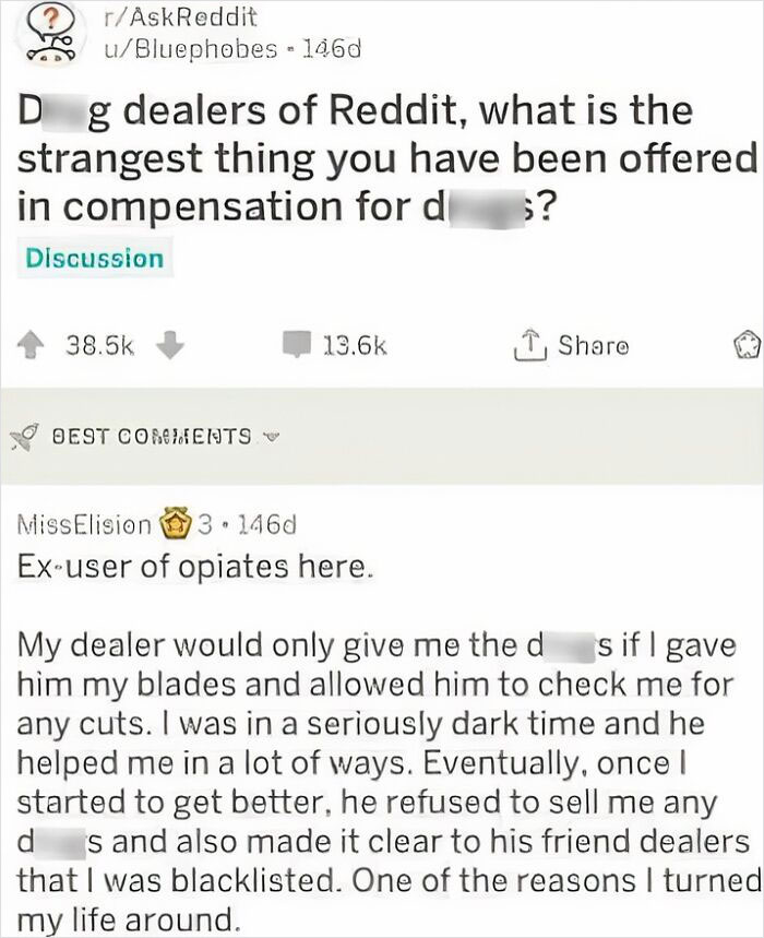 When Your Dr*g Dealer Is Worried About You