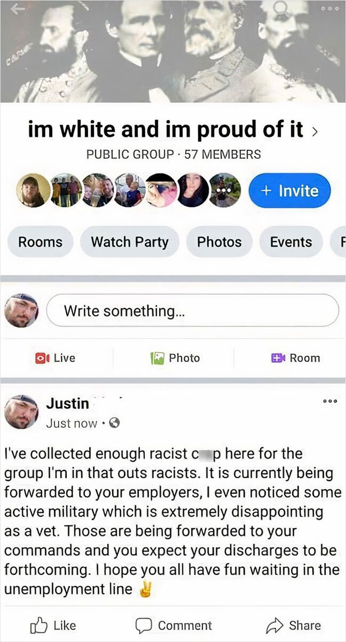 Joining A Racist Fb Group To Out The Racists