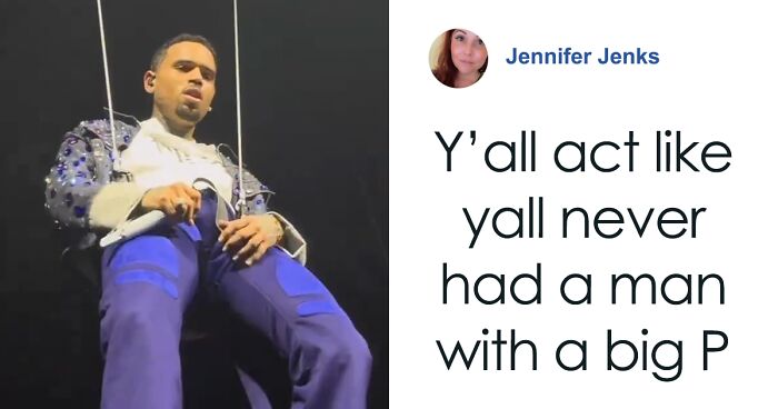 Chris Brown Seemed To Get Excited By His Backup Dancer, Now His “Bulge” Is Going Viral
