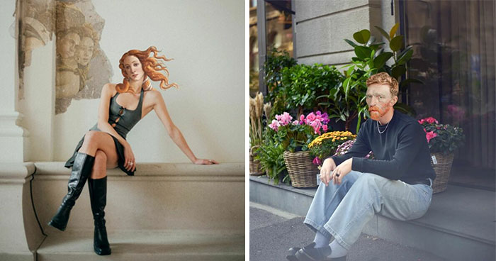 30 Art Icons Manipulated To Pose As Present Social Media Influencers, And The Result Is Spot-On (New Pics)