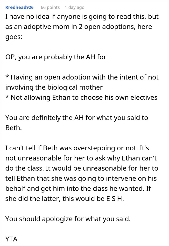 Man Gets Aggressive After Son’s Bio Mom Gets Involved In A Discussion About His Classes Man Gets Aggressive After Son’s Bio Mom Gets Involved In A Discussion About His Classes