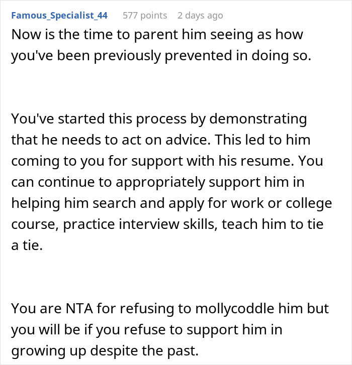 Ex-Wife Threatens Man With Court After He Quits Funding His 18-Year-Old Son&rsquo;s Laid-Back Lifestyle