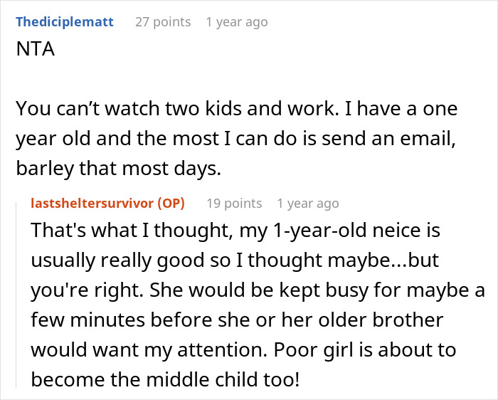 Woman Can&rsquo;t Understand The Difference Between WFH And A Vacation, Demands Sister Babysit