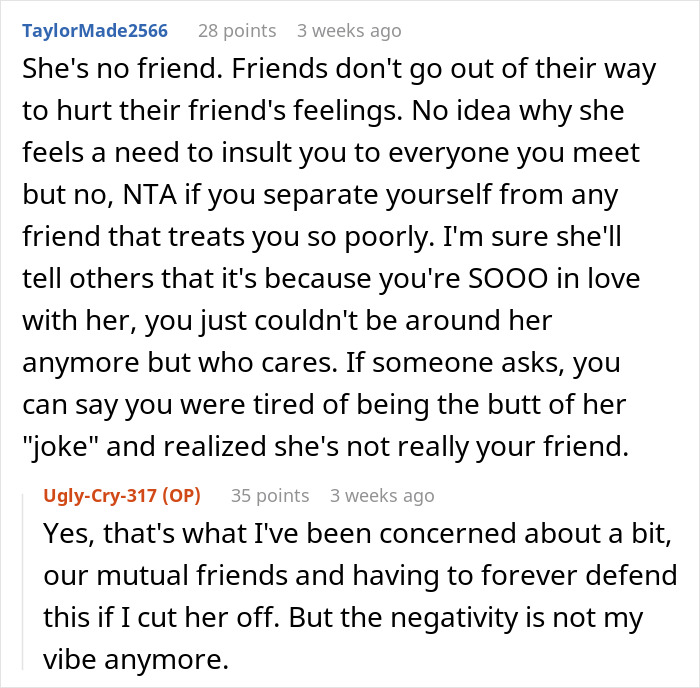 Lesbian Woman Is Sick Of Bi Friend&rsquo;s Comments About Her Being In Love With Her, Discussion Ensues
