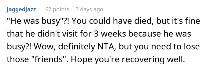 "Am I The Jerk For Breaking Up With My Boyfriend Because He Ignored My Medical Emergency?"