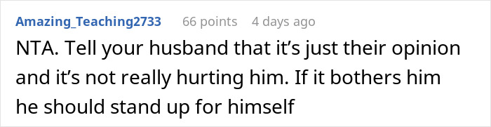 Woman Defends Herself Against In-Laws&rsquo; Criticism, Leaves Husband Fuming