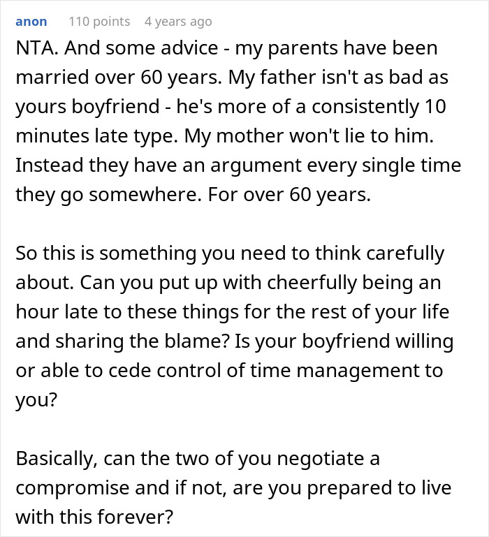 Woman Lies To BF About Event Start Date Because She's Tired Of His Selfish Behavior Woman Lies To BF About Event Start Date Because She's Tired Of His Selfish Behavior