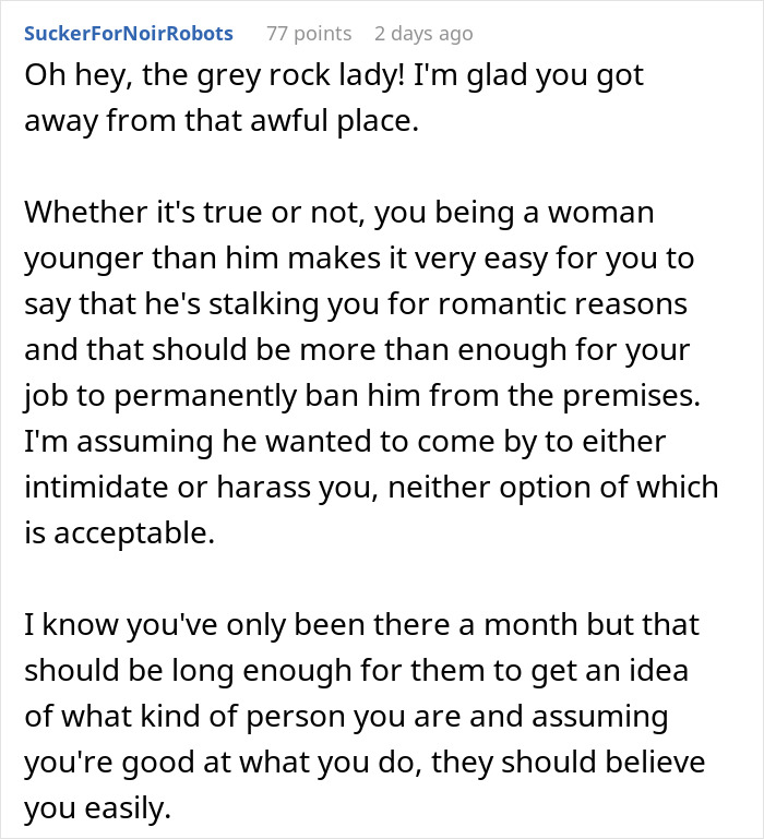 "My Former Toxic Boss Showed Up At My New Workplace Today" "My Former Toxic Boss Showed Up At My New Workplace Today"