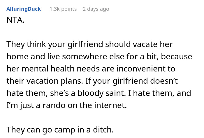 Man Spends $1,000 On An Airbnb After His Parents Ignored His GF&rsquo;s Sleeping Needs For 2 Days