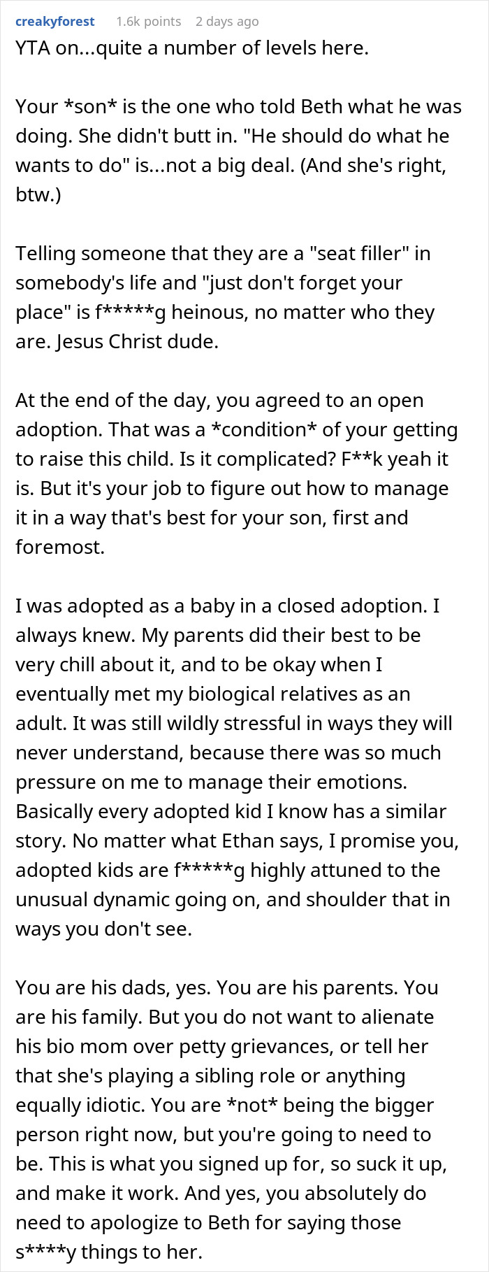 Man Gets Aggressive After Son’s Bio Mom Gets Involved In A Discussion About His Classes Man Gets Aggressive After Son’s Bio Mom Gets Involved In A Discussion About His Classes