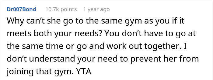 Guy Values His &lsquo;Individual Life&rsquo;, Asks GF To Join Different Gym, Gets Scolded Online
