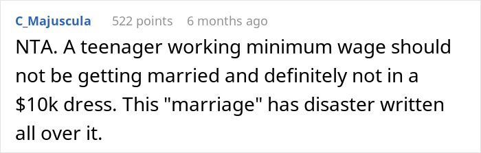 Parent Wants To Help Son And His Bride Out Financially, Refuses After Bride Picks $10k Wedding Dress