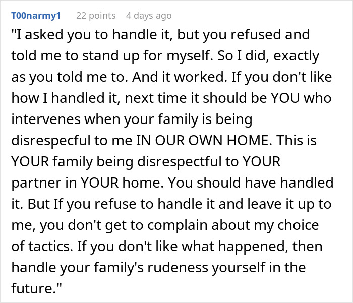 Woman Defends Herself Against In-Laws&rsquo; Criticism, Leaves Husband Fuming