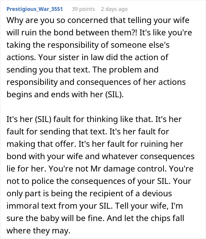 Man Torn Between Protecting Pregnant Wife And Revealing Her Sister&rsquo;s Betrayal, Asks For Help