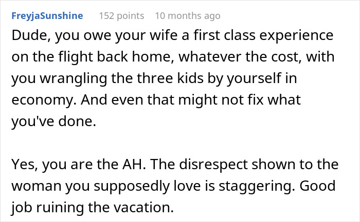 Wife Tells Husband They Need To Have A "Serious Discussion" After His Behavior At Airport Wife Tells Husband They Need To Have A "Serious Discussion" After His Behavior At Airport