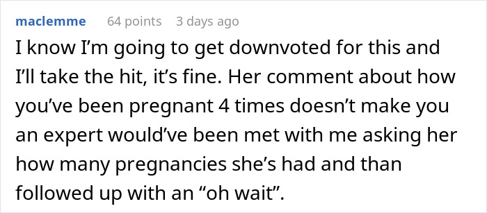 &ldquo;AITA For Telling My BIL And His Wife That I Don&rsquo;t Want To Follow Their Birth Plan?&rdquo;