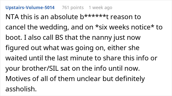 Guy Pulls The Plug On Hosting Backyard Wedding For Sister After He Listens To Friend's Superstitions Guy Pulls The Plug On Hosting Backyard Wedding For Sister After He Listens To Friend's Superstitions