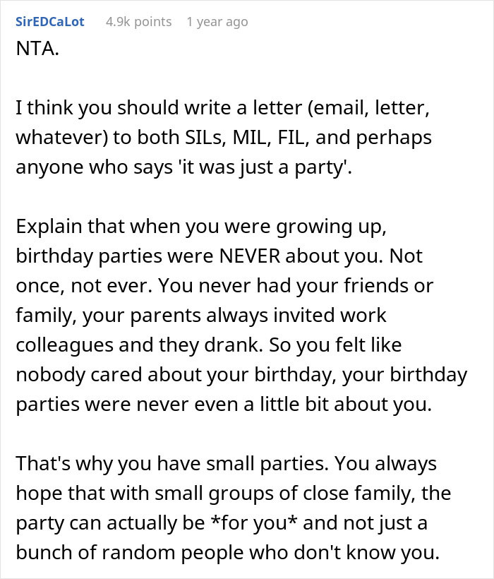 Woman Leaves Her Birthday Party After SILs&rsquo; Pregnancy Announcement, Gets Blamed For Ruining It