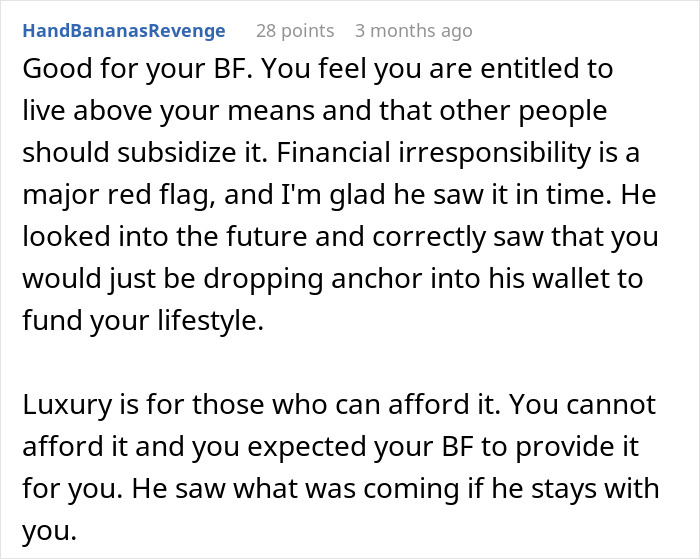 &ldquo;This Can&rsquo;t Be Real&rdquo;: Woman Asks For Advice After BF Blocks Her For Horrible Financial Decisions