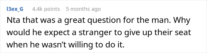 “His Face Sunk”: Woman Claps Back At A Man For Asking Her To Switch Seats With His Pregnant Wife “His Face Sunk”: Woman Claps Back At A Man For Asking Her To Switch Seats With His Pregnant Wife