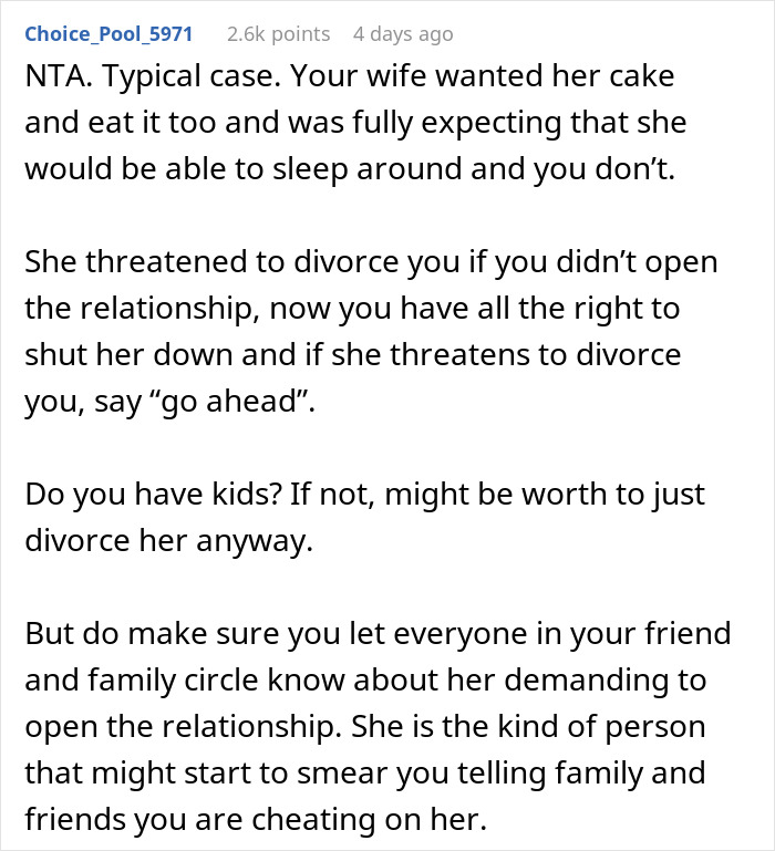 &ldquo;The Best I Had In My Life&rdquo;: Wife Regrets Open Marriage After Husband Finds Someone