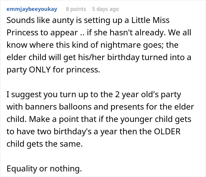 Woman Kicked Out From B-Day Party After Giving Mom A Reality Check About How She Treats Son Woman Kicked Out From B-Day Party After Giving Mom A Reality Check About How She Treats Son