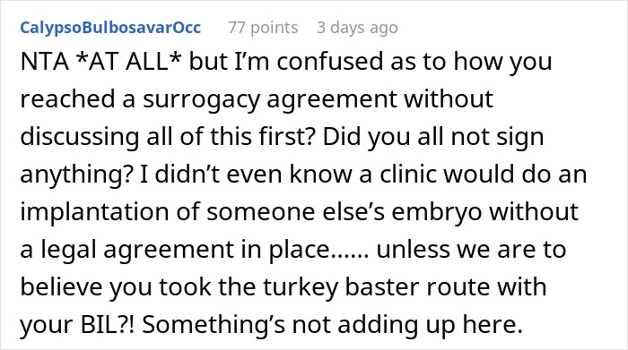 &ldquo;AITA For Telling My BIL And His Wife That I Don&rsquo;t Want To Follow Their Birth Plan?&rdquo;