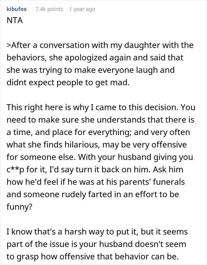 &ldquo;Am I A [Jerk] For Sending My Daughter To Her Room Because She Farted At Our Family Dinner?&rdquo;