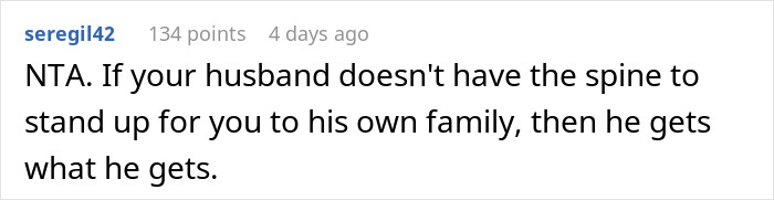 Woman Defends Herself Against In-Laws&rsquo; Criticism, Leaves Husband Fuming