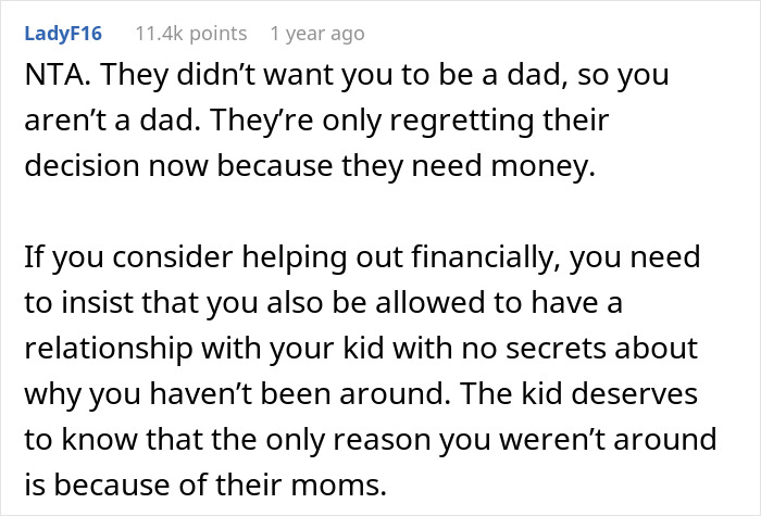 Pregnant GF Doesn’t Want Baby’s Dad Around, Waives Parental Rights, Years Later Asks For Support Pregnant GF Doesn’t Want Baby’s Dad Around, Waives Parental Rights, Years Later Asks For Support