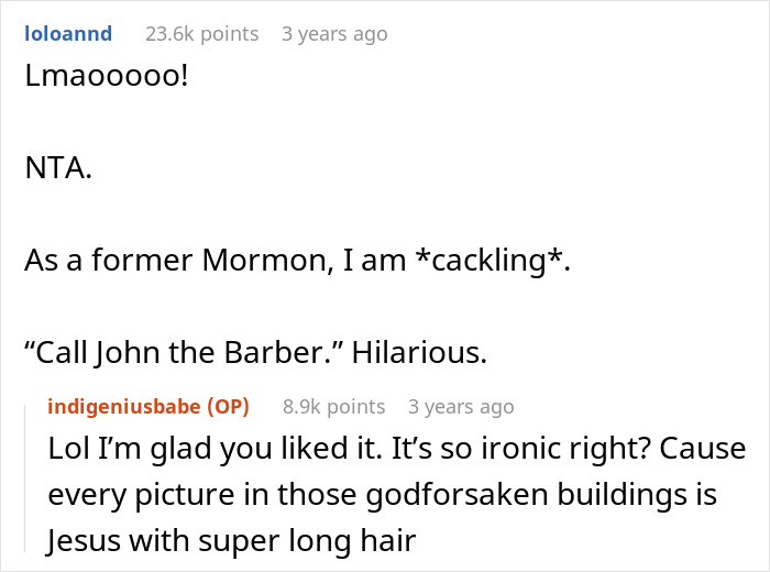 Mom Hilariously Roasts Mormon Mother After She Criticizes Grandson&rsquo;s Hairstyle