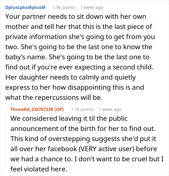 MIL Oversteps Boundaries, Exposes Couple’s Pregnancy Just 7 Weeks In MIL Oversteps Boundaries, Exposes Couple’s Pregnancy Just 7 Weeks In