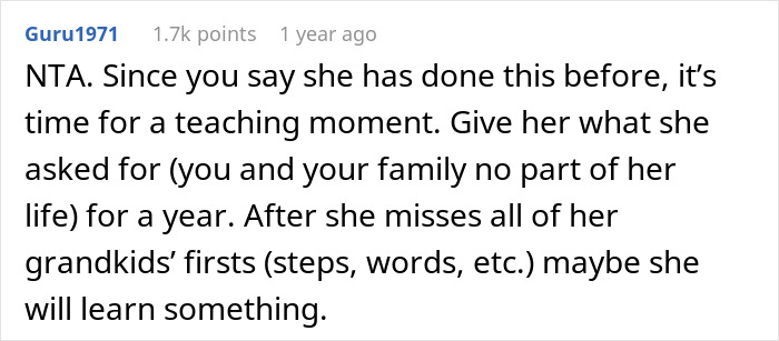 Woman Prioritizes Grieving Wife And Newborn Twins Over Mother&rsquo;s Anniversary, Faces Hell From Her