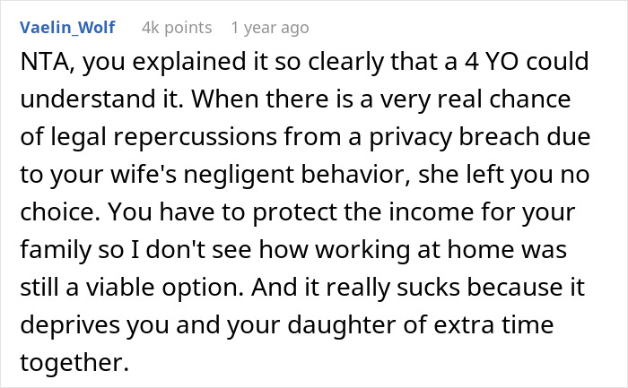 Wife Ignores Man&rsquo;s Home Office Rules, Pushes Him To The Limit, Drama Ensues When He Cancels WFH