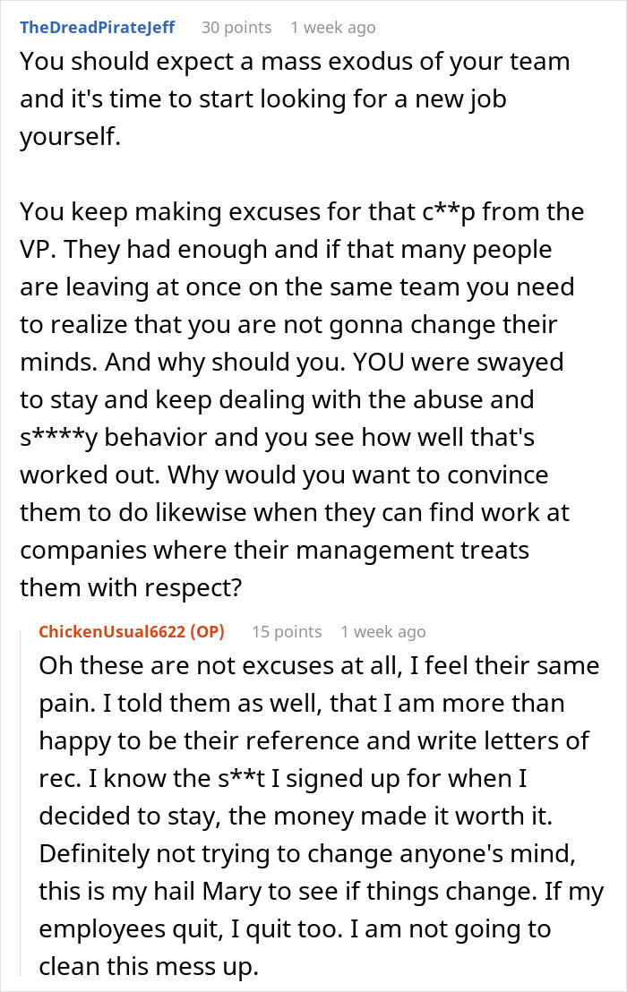 Manager Returns From Bereavement Leave To Find All Of His Employees On The Verge Of Quitting