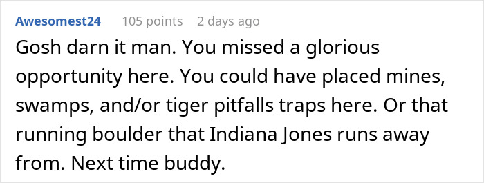 Woman Prevents Random Truck From Passing Through Her Property By Hiding Star Pickets In Her Lawn