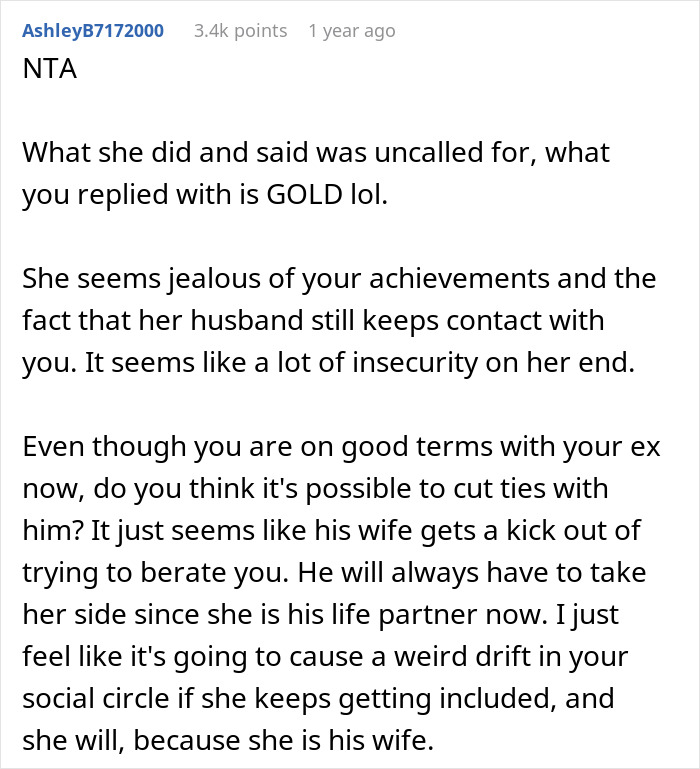 Unemployed Wife Mocks Hubby&rsquo;s Ex GF At Party, Gets Humiliated By Her Sharp Comeback