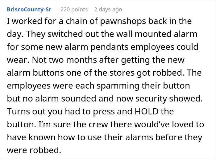 &ldquo;My Work Gave Us New &lsquo;Remote Alarms&rsquo; That We Must Carry At All Times&rdquo;